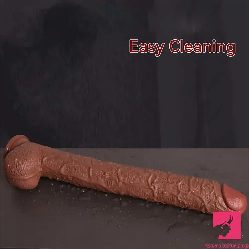 16.93in Realistic Long Large Silicone Soft Dildo For Advanced Sex Player