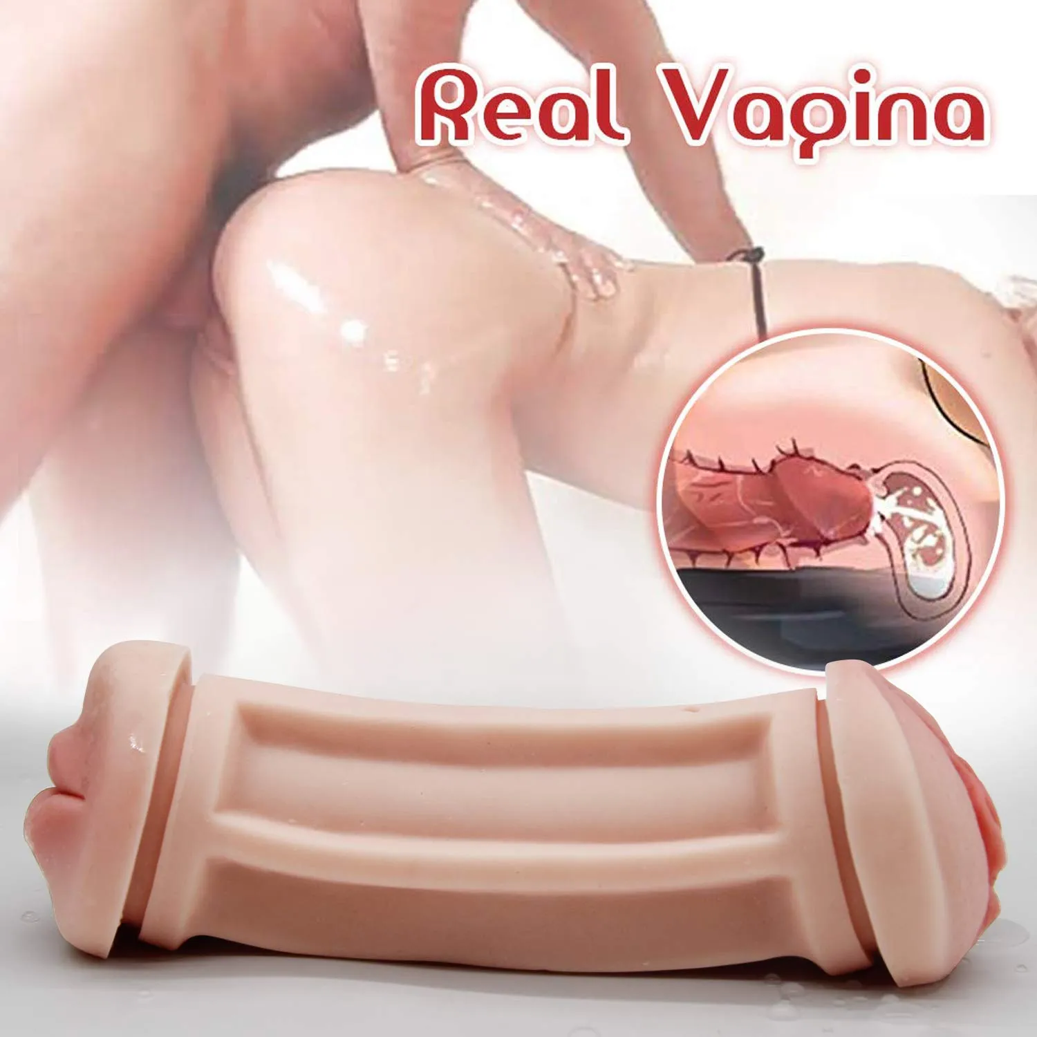3D Realistic Double Head Automatic Masturbator