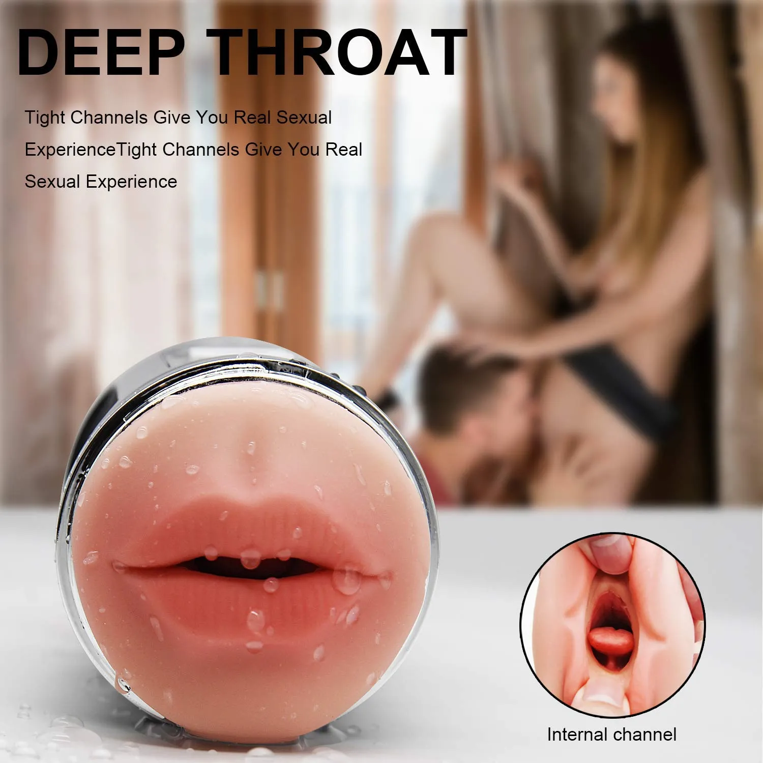 3D Realistic Double Head Automatic Masturbator