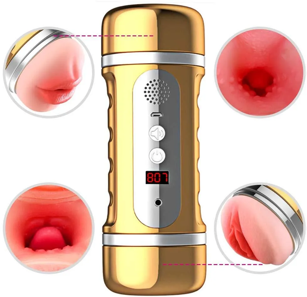 3D Realistic Double Head Automatic Masturbator