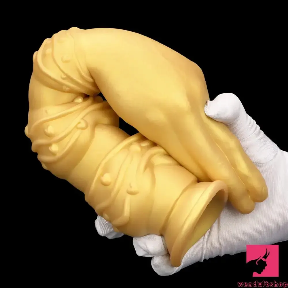 7.28in 9.84in 13.38in Premium Silicone Soft Fist Hands Big Dildo