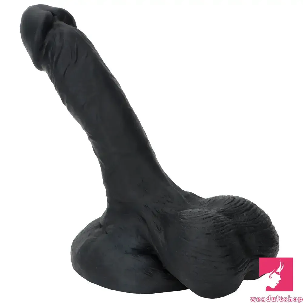 7.48in Big Suction Cup Silicone Soft Mixed Color Dildo For Adult Sex Toy
