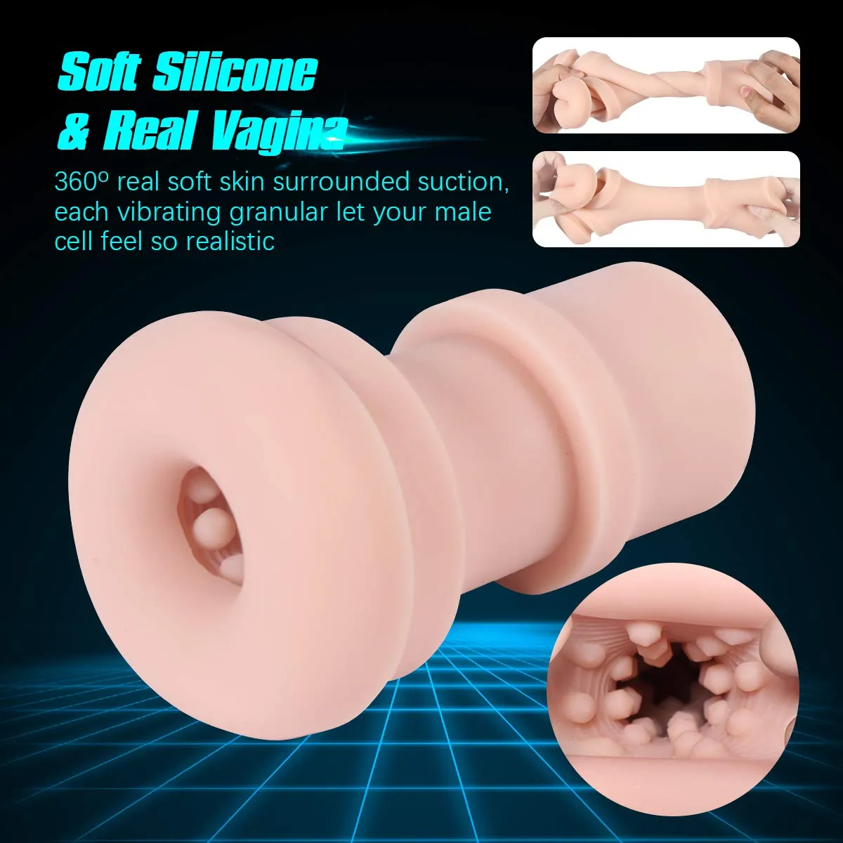 Automatic Stroker Toy Erotic Massage Penis Cock Trainer