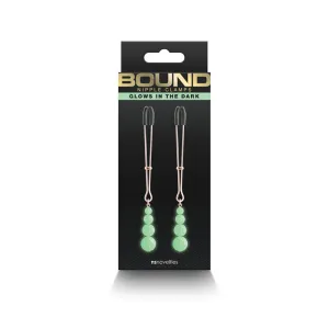 Bound Nipple Clamps G2 Rose Gold