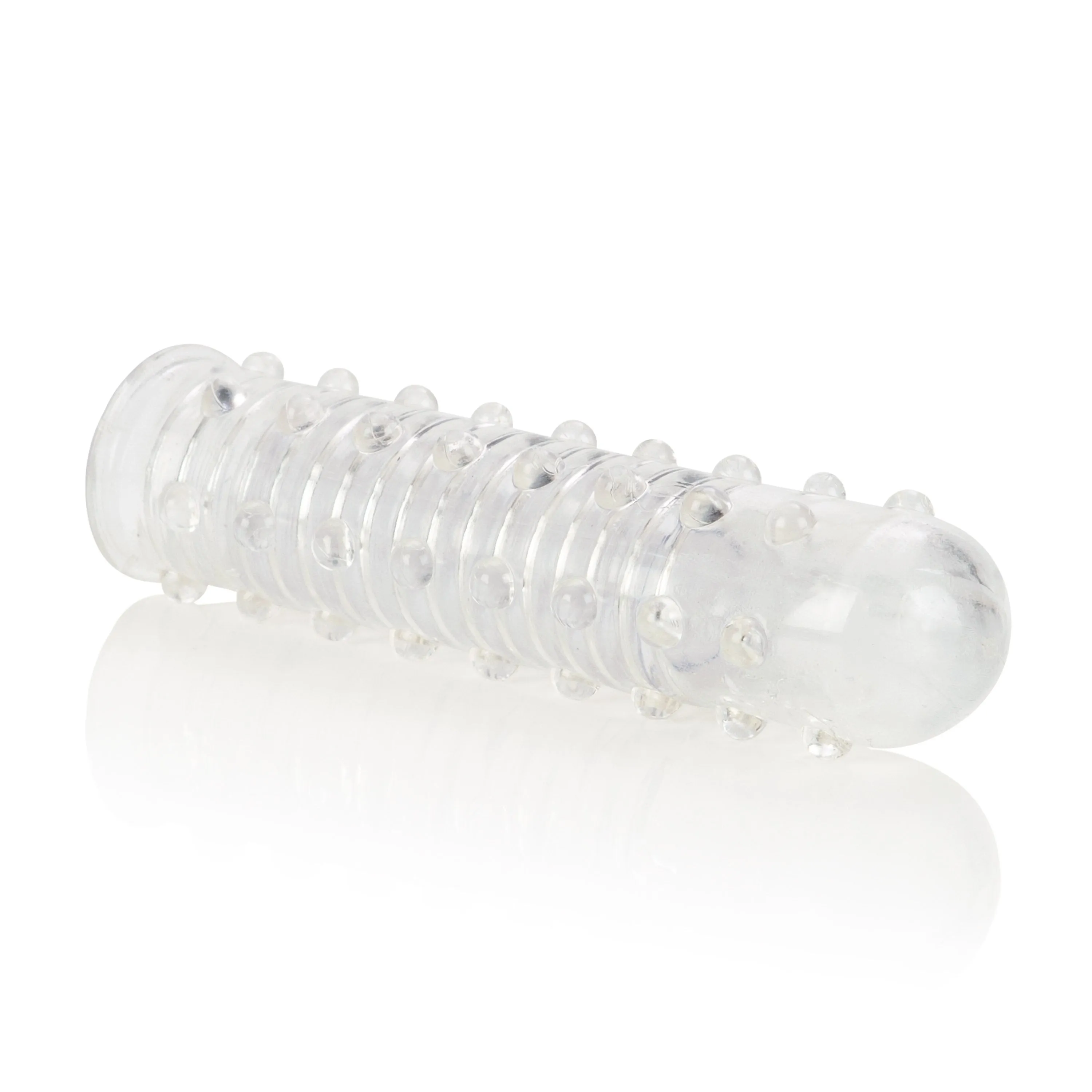California Exotics - Reversible Textured Cock Sleeve (Clear)