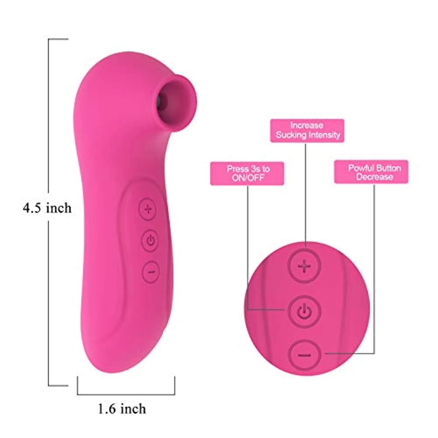 Clitoral Nipples Sucking Vibrator