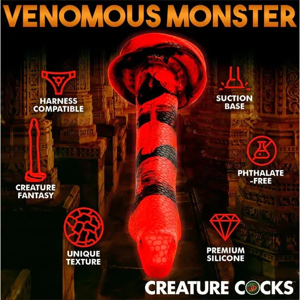 Creature Cocks King Cobra Dildo Large by XR