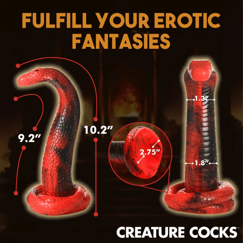 Creature Cocks King Cobra Silicone Dildo