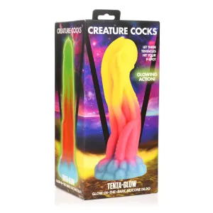 Creature Cocks Tenta-Glow Glow-In-The-Dark Silicone Dildo