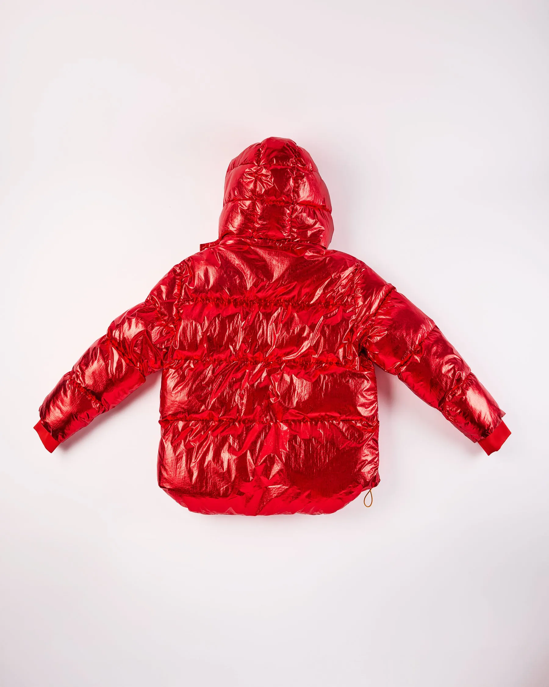 Dangerously Red Adult Puffa Jacket
