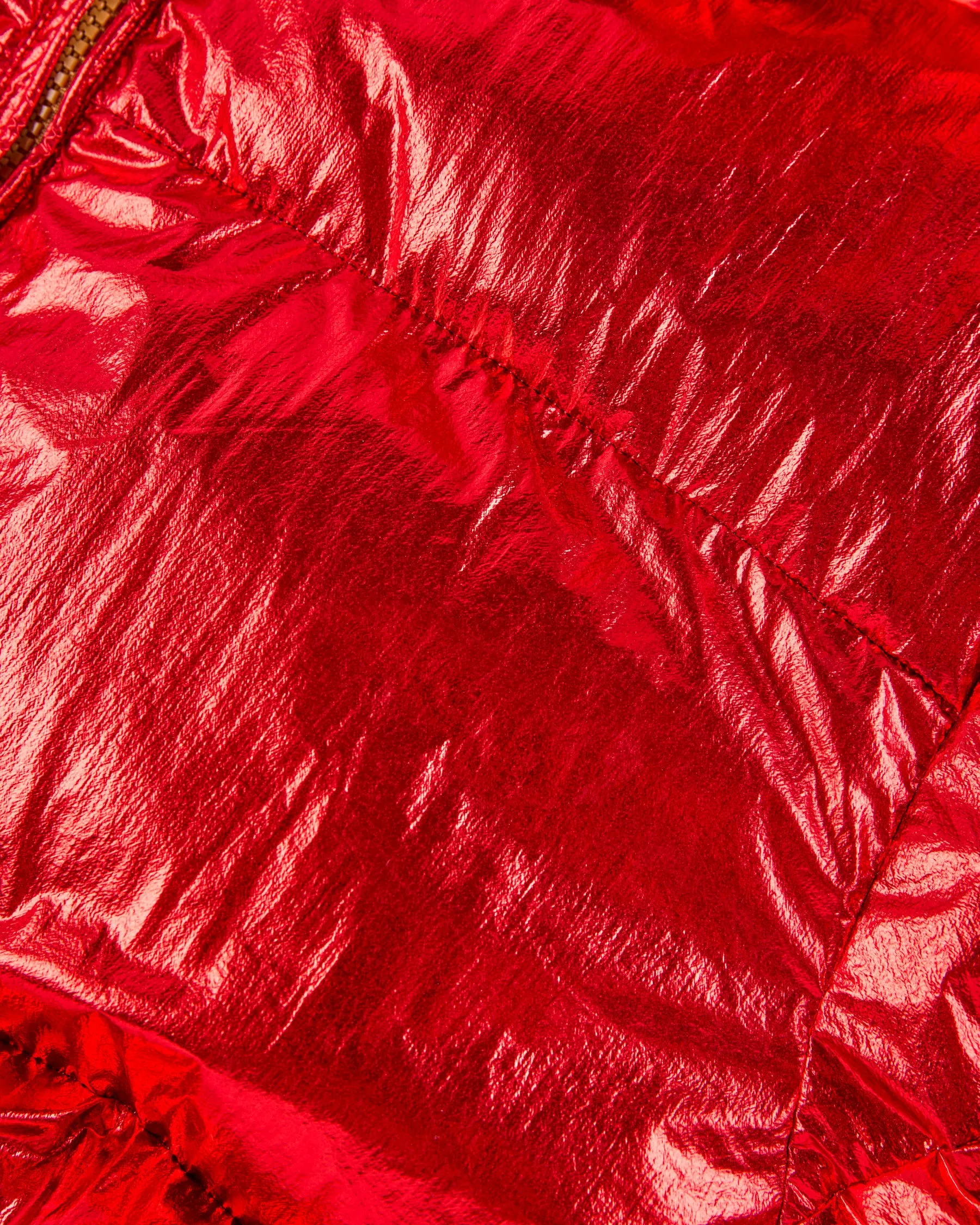 Dangerously Red Adult Puffa Jacket