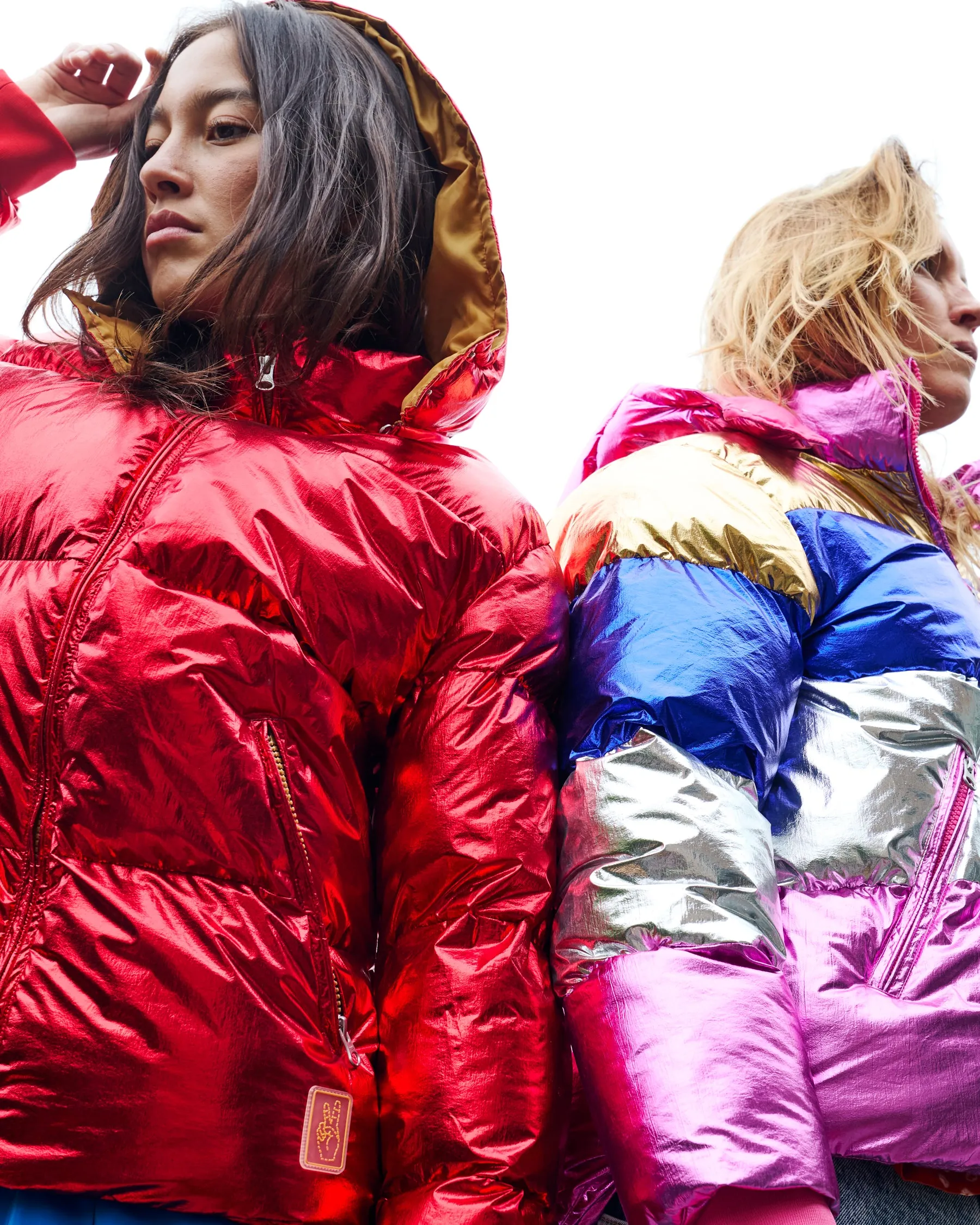 Dangerously Red Adult Puffa Jacket
