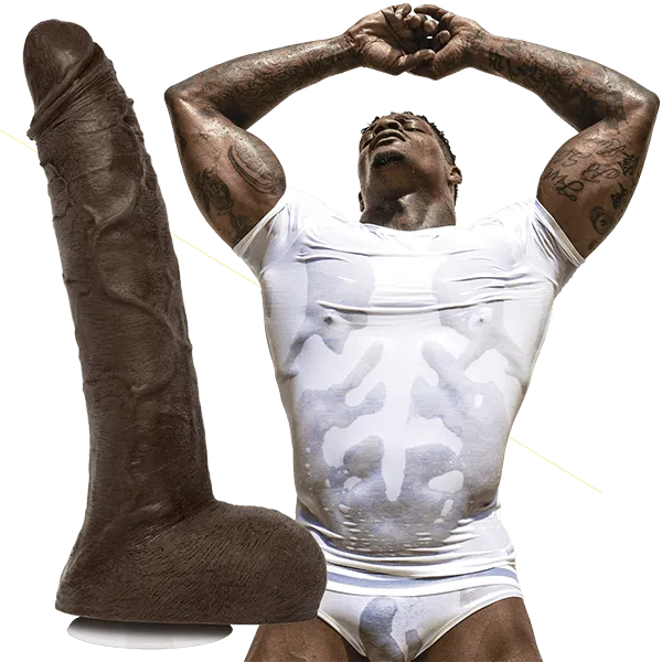 Doc Johnson Jason Luv 10 UltraSkyn Cock with Removable Vac-U-Lock Suction Cup