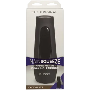 Doc Johnson Main Squeeze The Original Pussy Stroker Chocolate