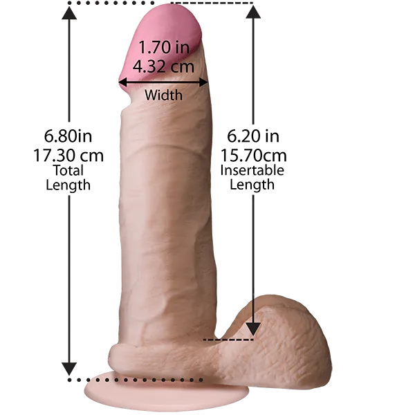 Doc Johnson The Realistic Cock with Removable Vac-U-Lock 6