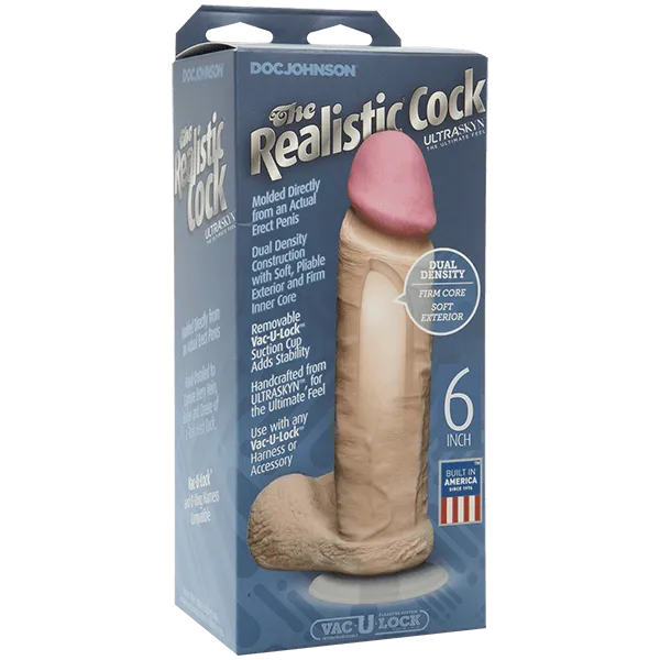Doc Johnson The Realistic Cock with Removable Vac-U-Lock 6