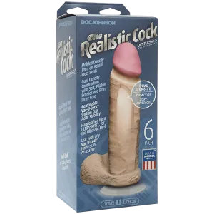 Doc Johnson The Realistic Cock with Removable Vac-U-Lock 6