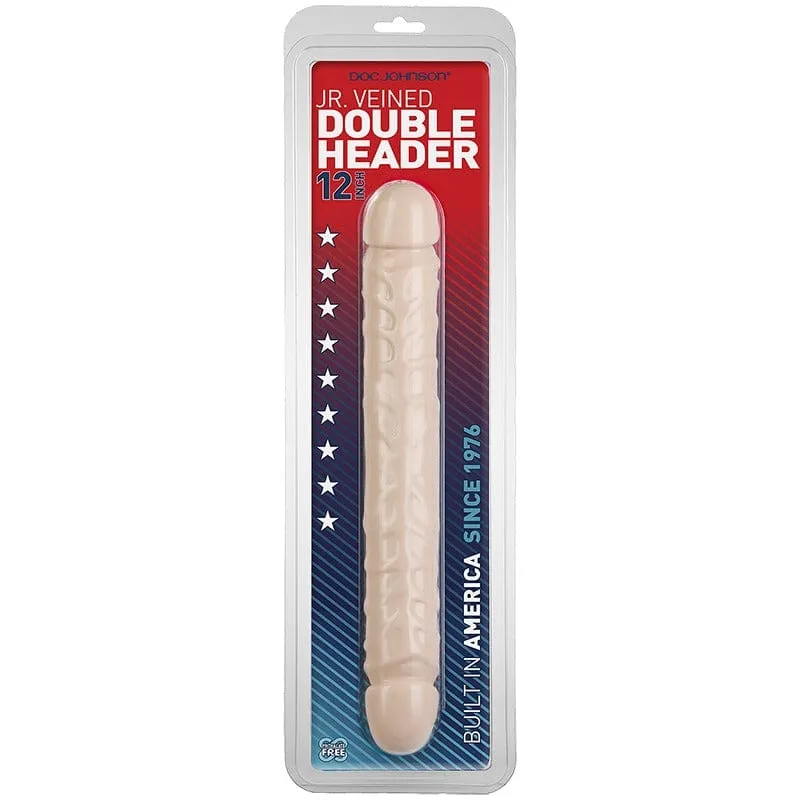 Doc Johnson's Jr. Veined 12 Double Header Dong