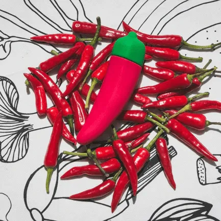 Emojibator Chili Pepper Vibrator