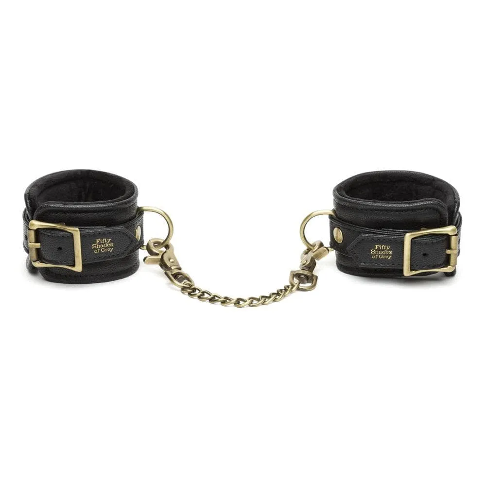 Fifty Shades of Grey - Bound to You Wrist Cuffs (Black)
