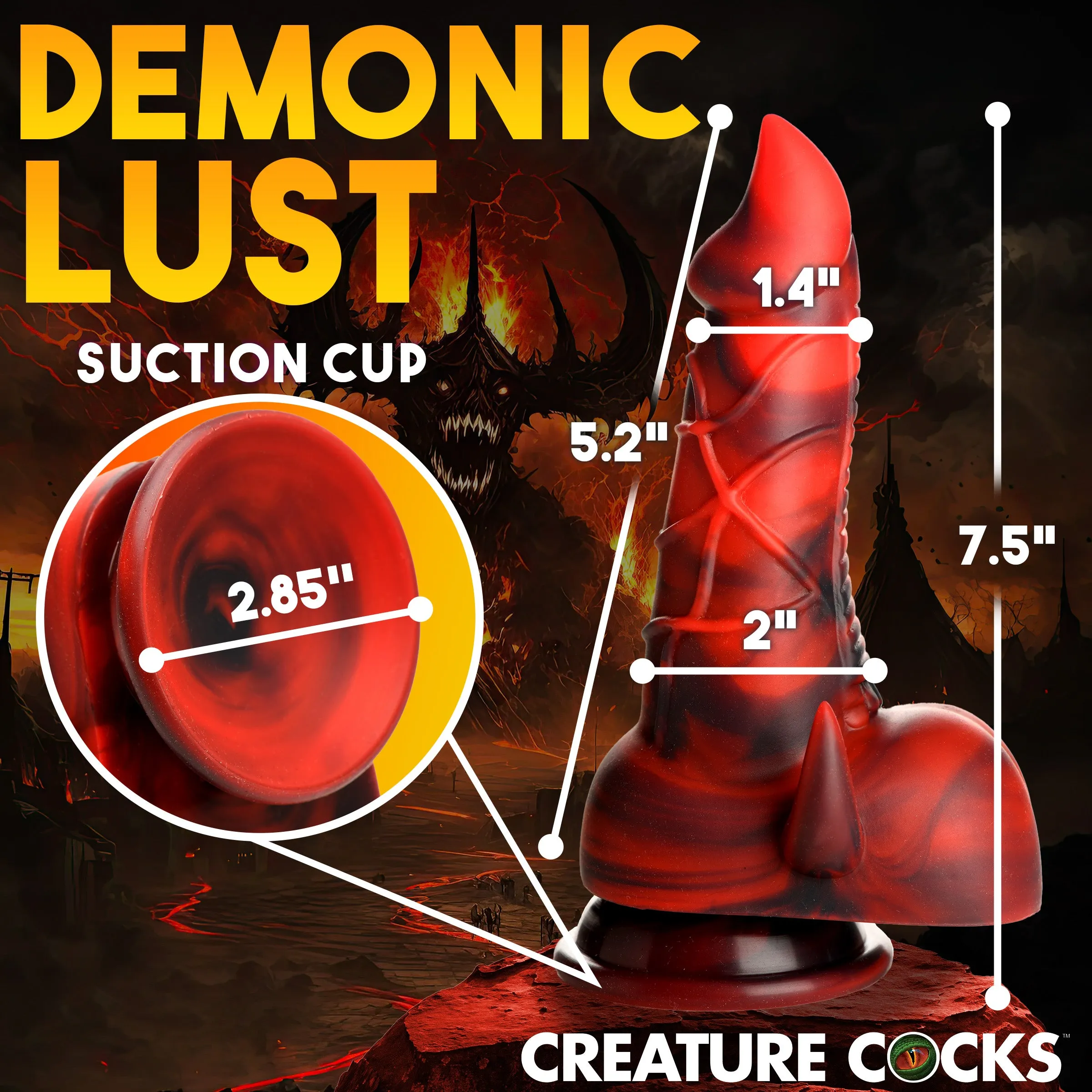 Horny Devil Demon Dildo