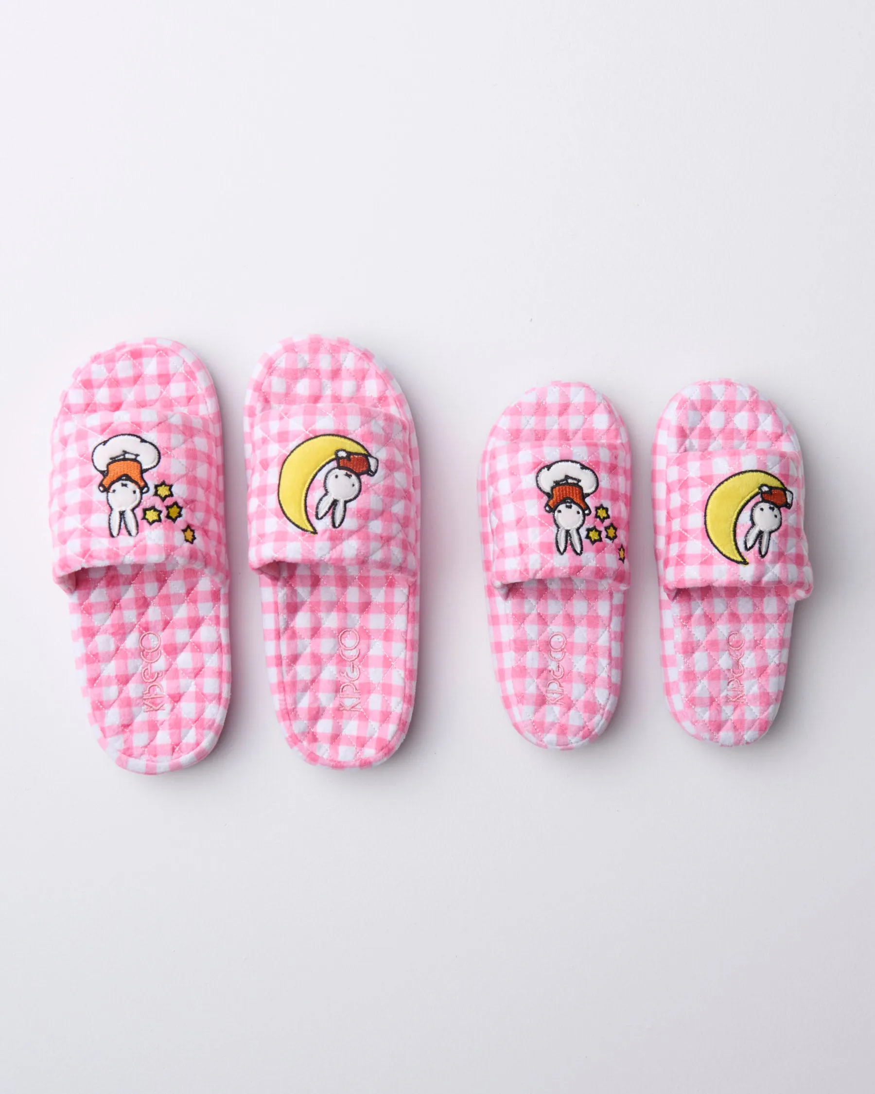 Kip&Co x Miffy Quilted Velvet Adult Slippers