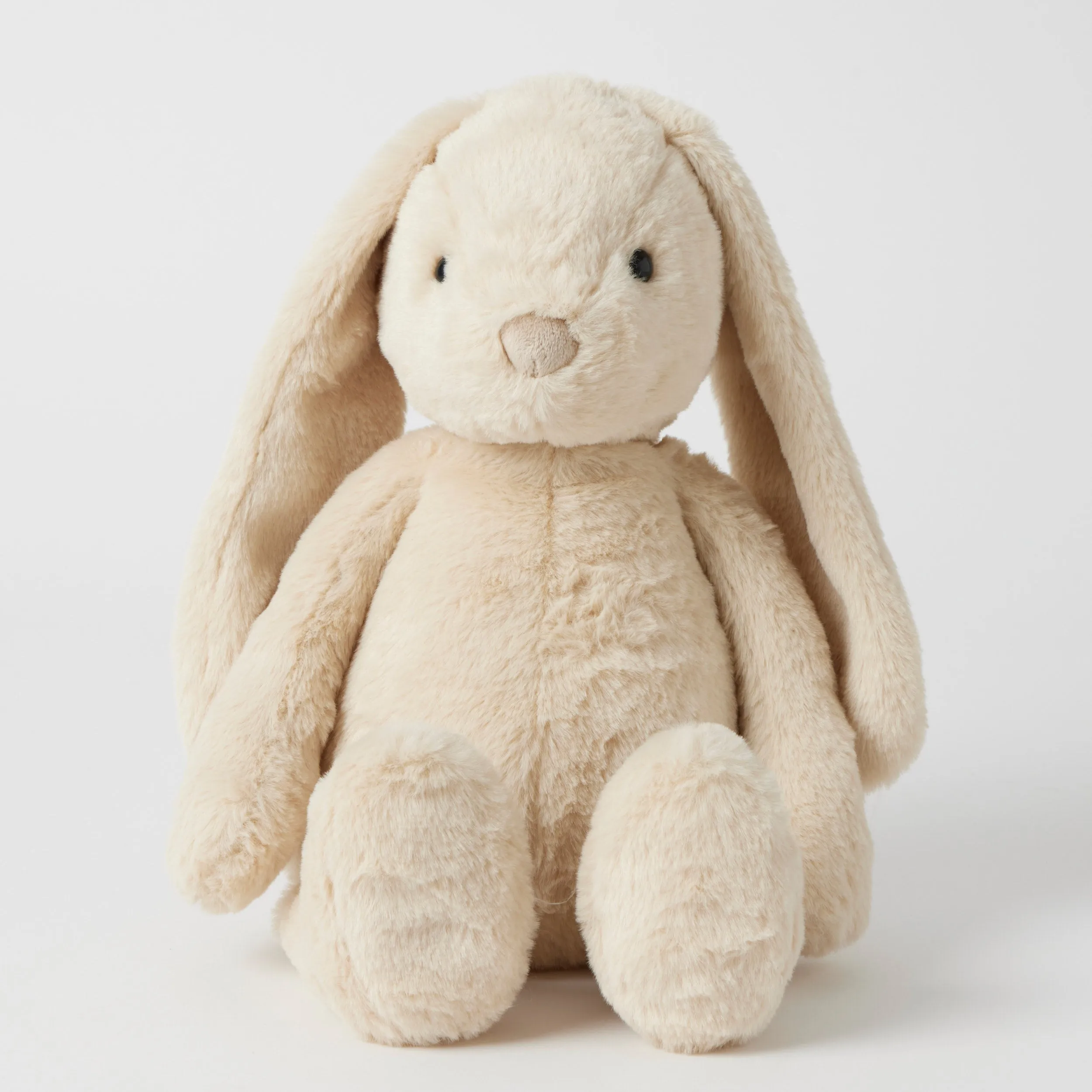 Large Bunny BEIGE Soft Toy by Jiggle & Giggle