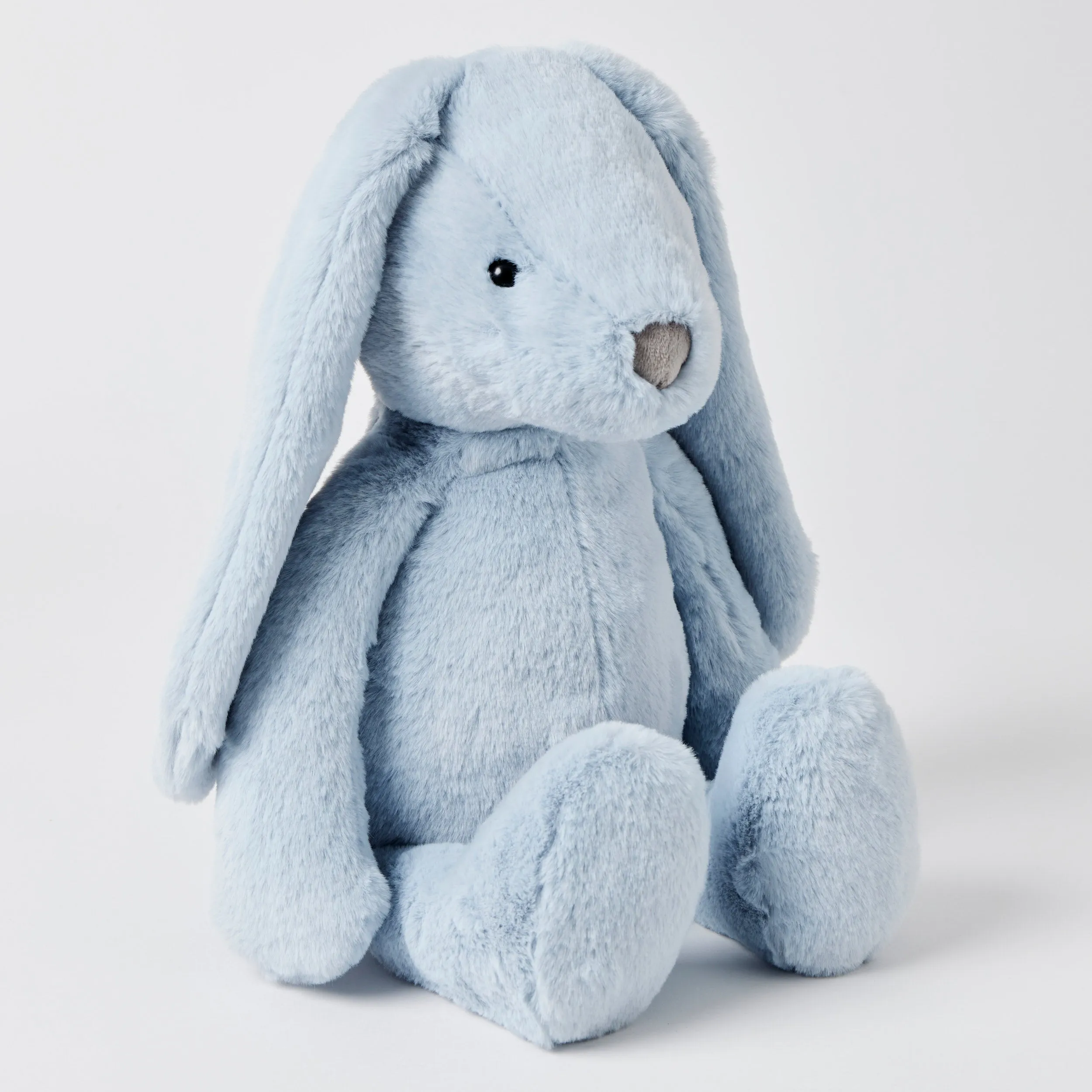 Large Bunny PALE BLUE Soft Toy by Jiggle & Giggle
