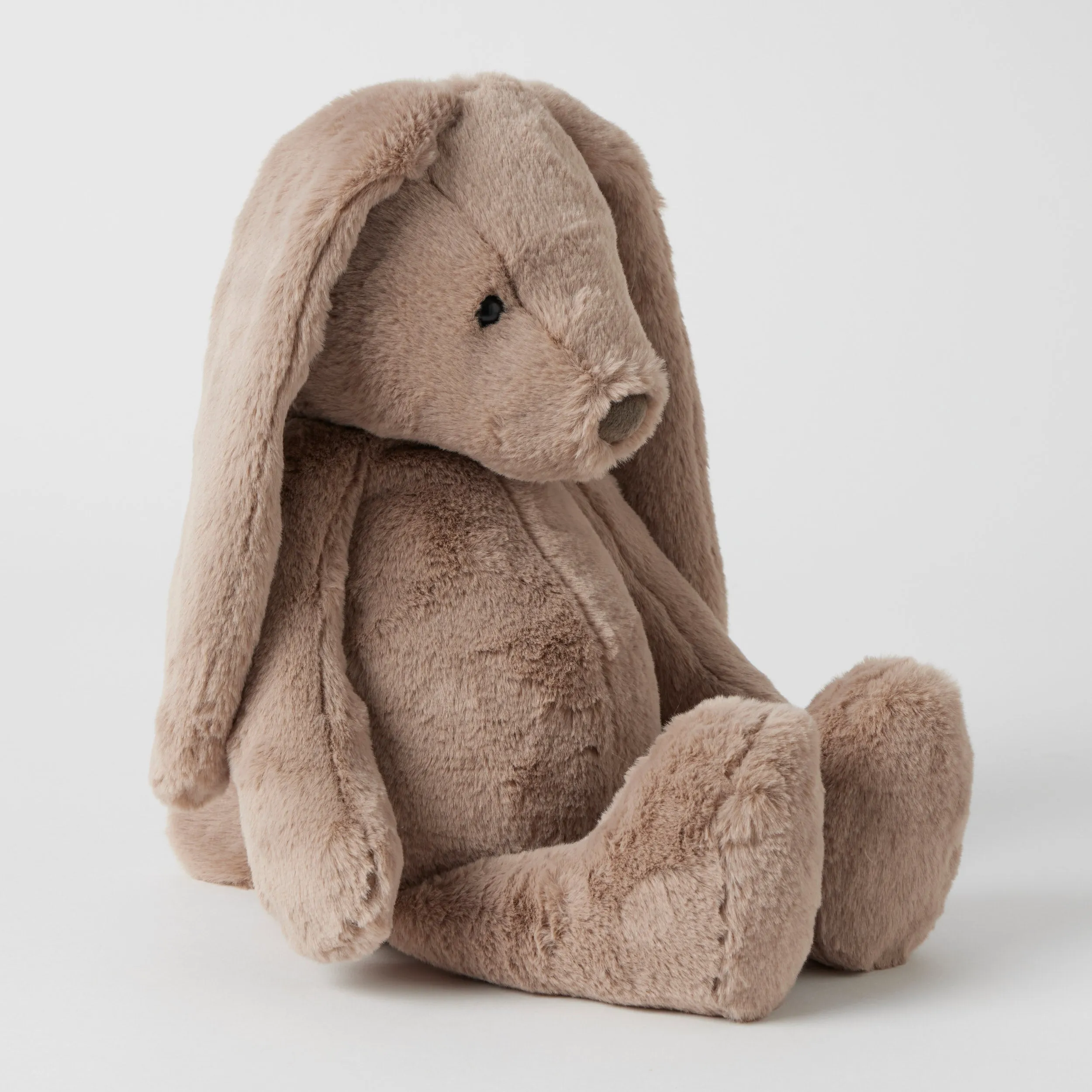 Large Bunny Taupe Soft Toy by Jiggle & Giggle