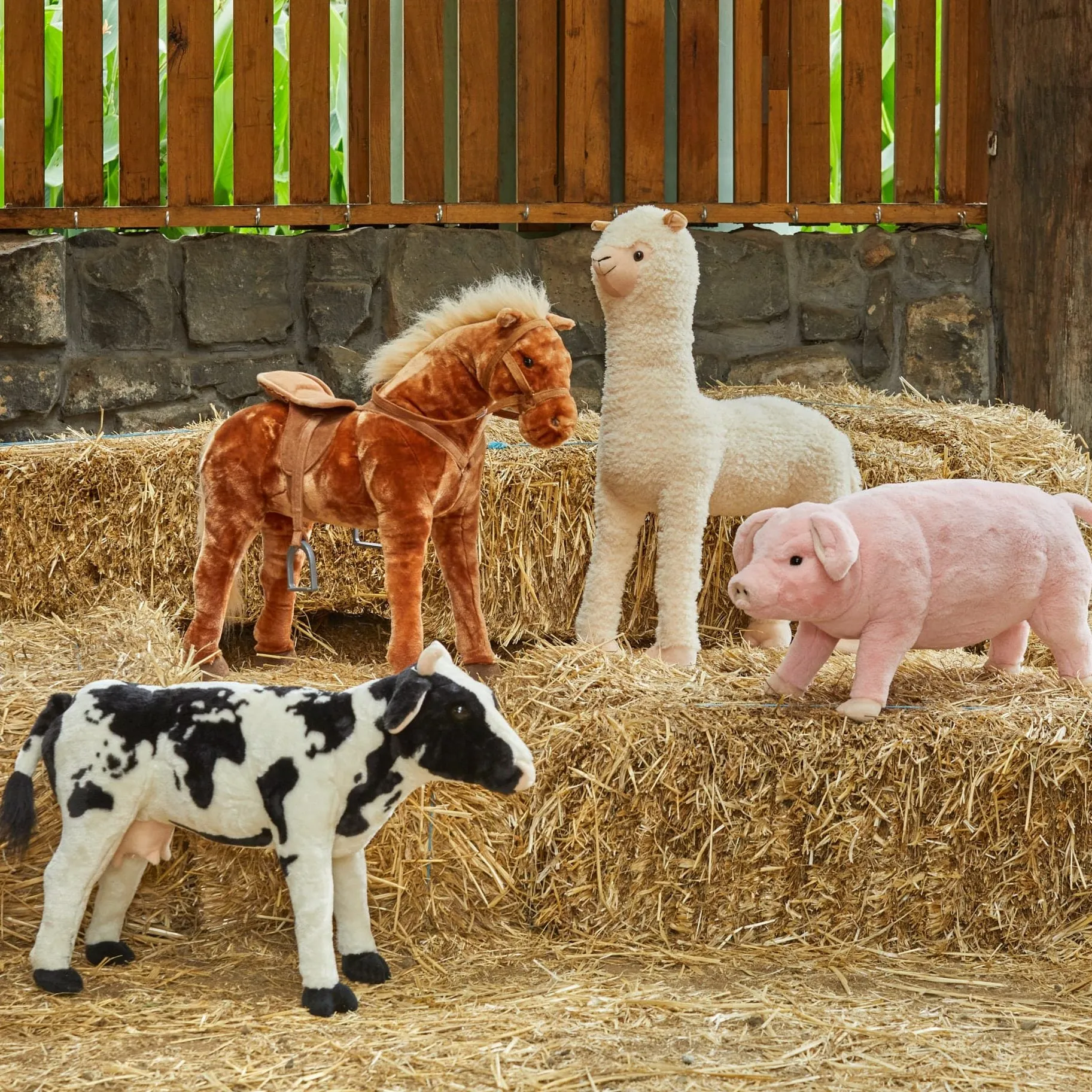 Large Standing Pig by Jiggle & Giggle