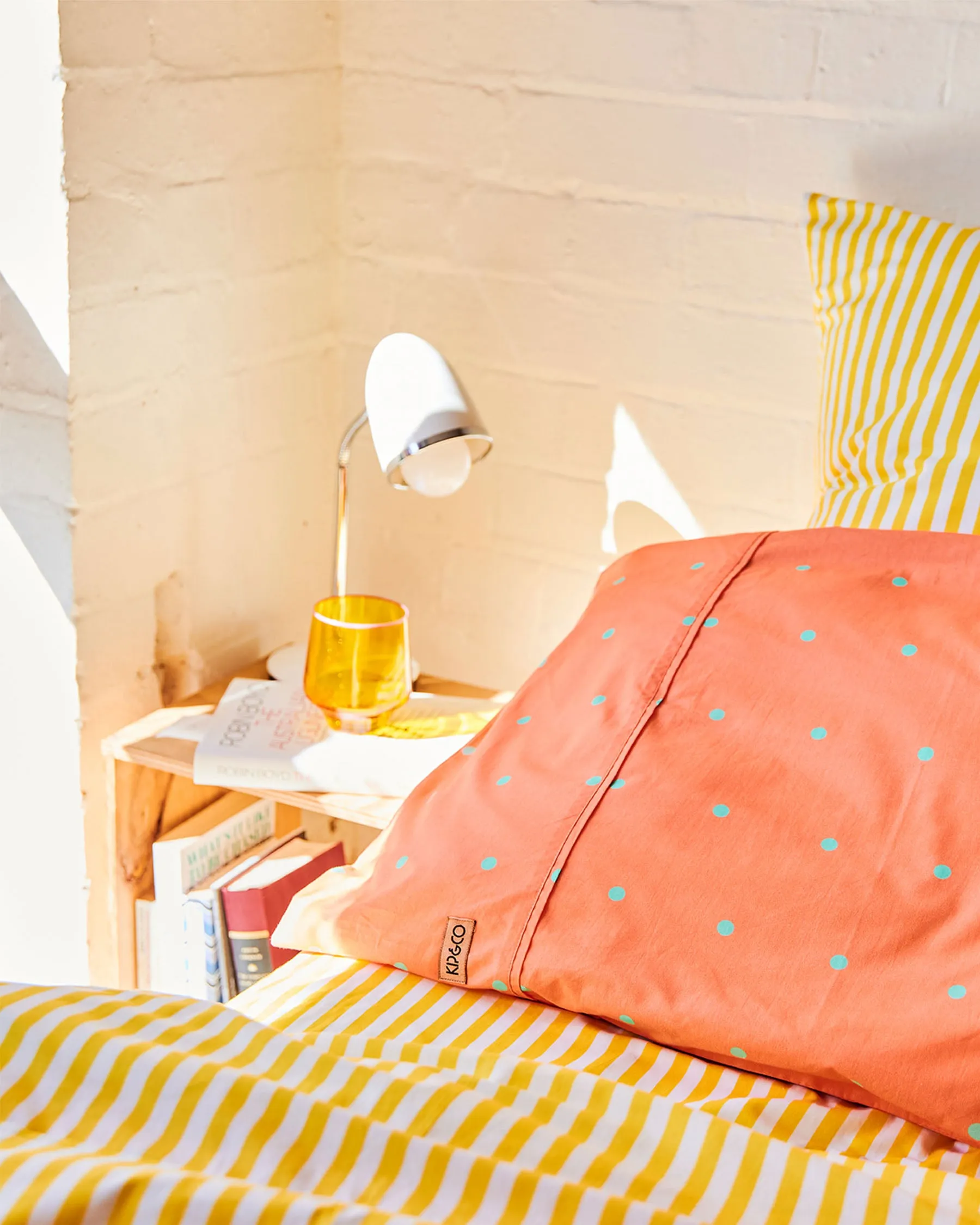 Limoncello Stripe Organic Cotton Pillowcases