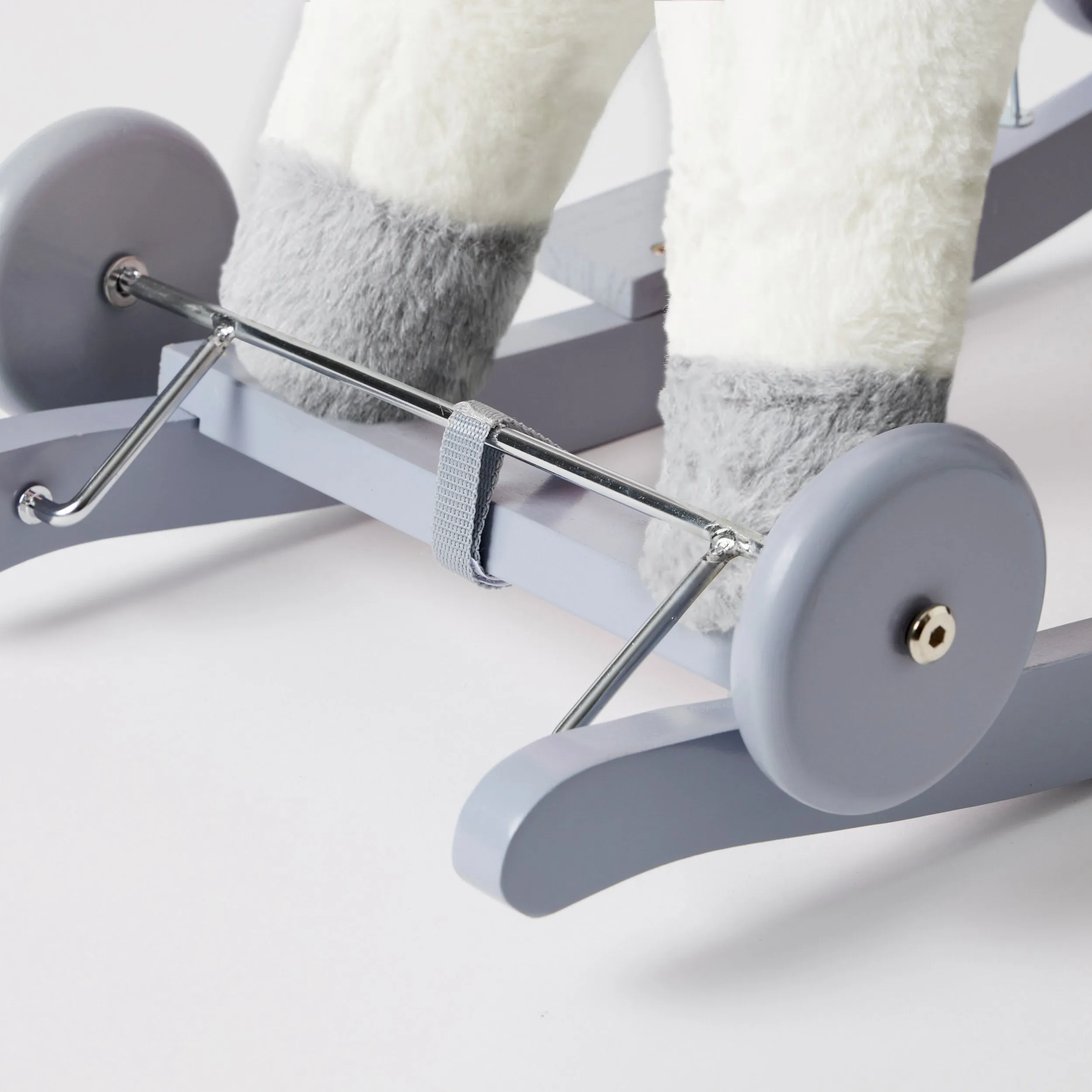 Marshmallow the Rock N Roller Horse by Jiggle & Giggle