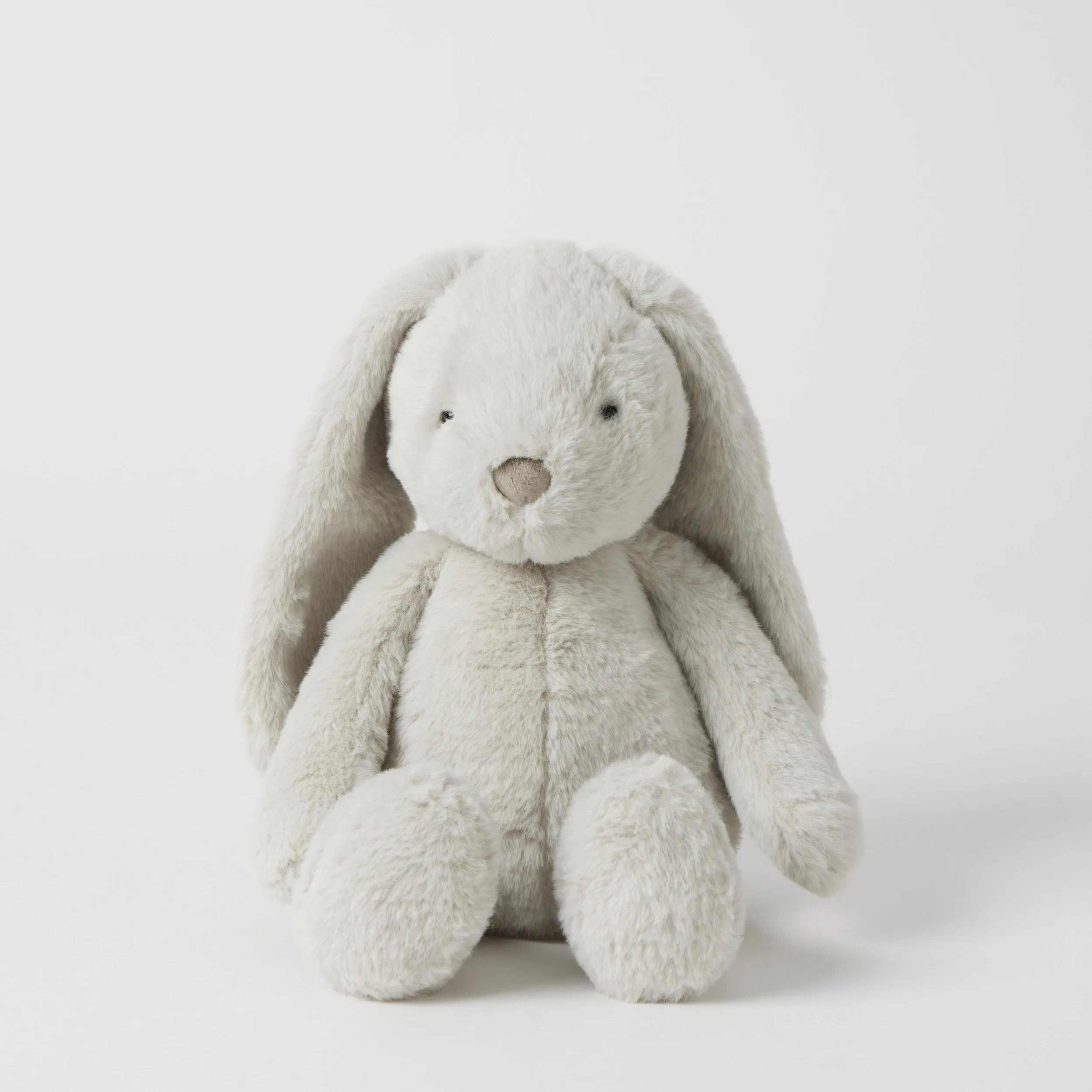 Medium Bunny Soft Toy GREY by Jiggle & Giggle