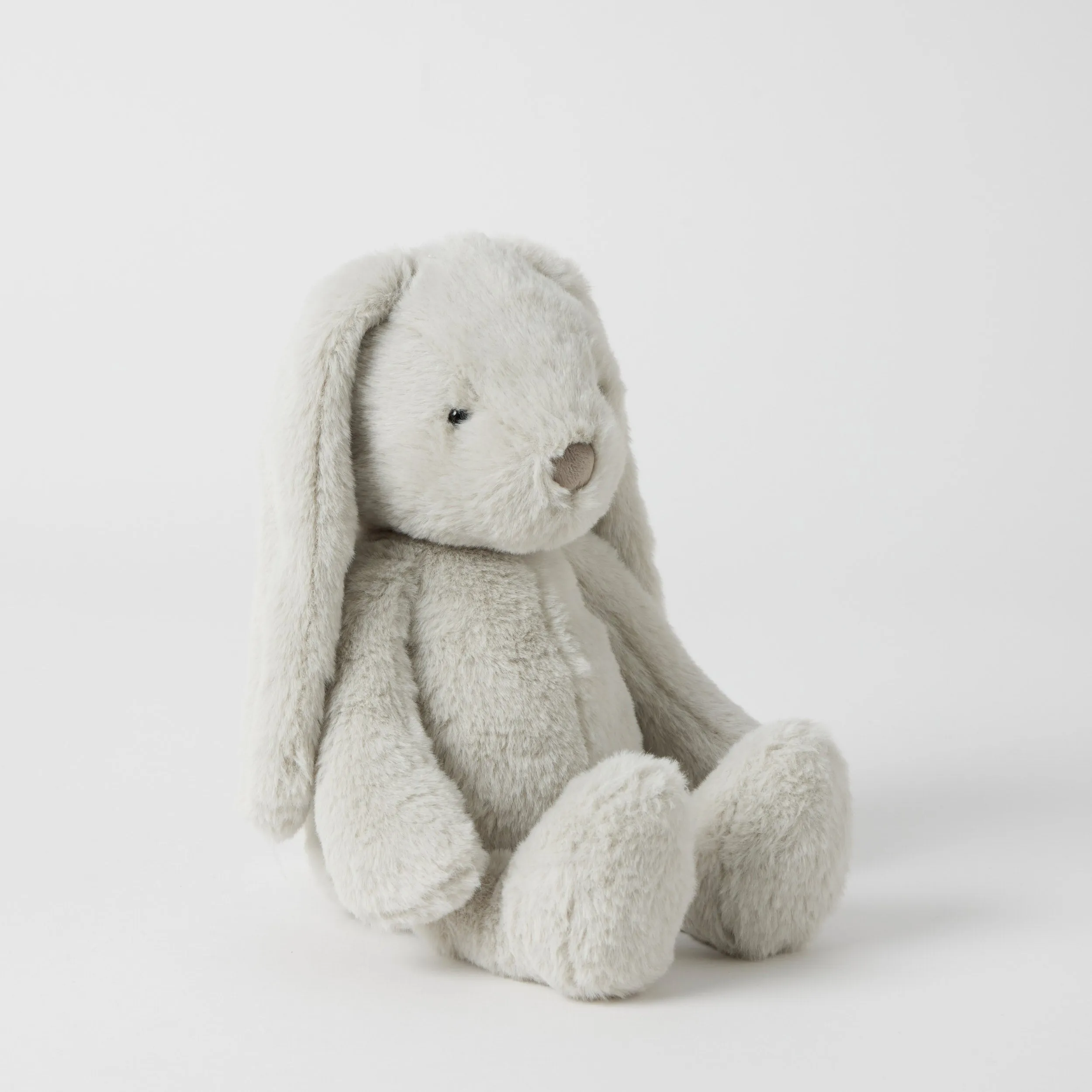 Medium Bunny Soft Toy GREY by Jiggle & Giggle