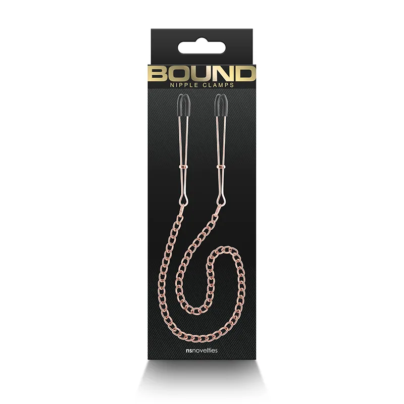 NS Novelties DC3 Bound Nipple Clamps