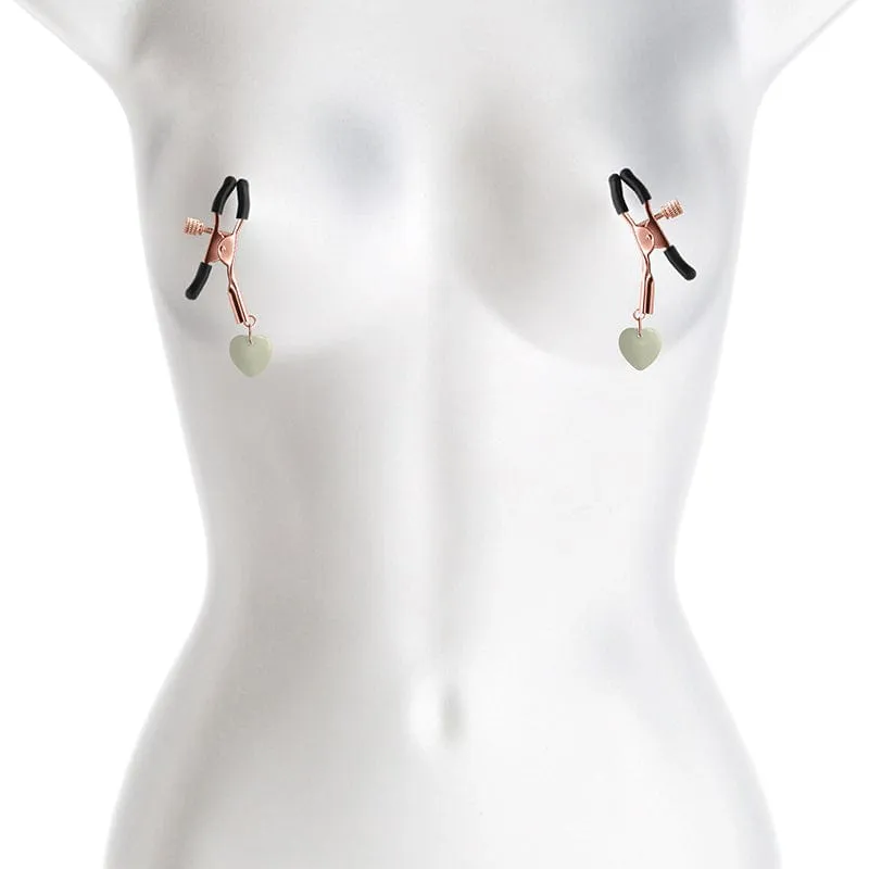 NS Novelties G3 Bound Nipple Clamps Rose Gold