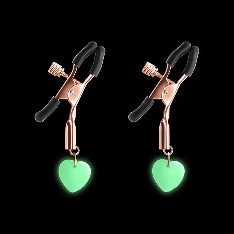 NS Novelties G3 Bound Nipple Clamps Rose Gold