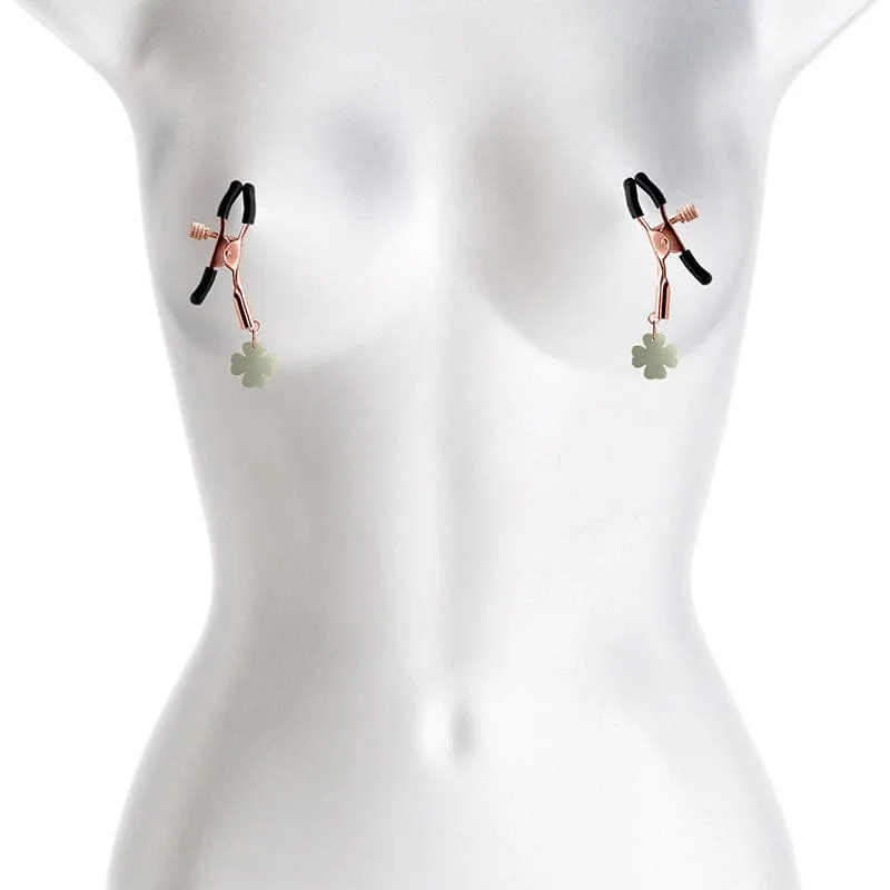 NS Novelties G4 Bound Nipple Clamps Rose Gold