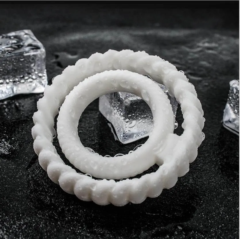 Penis Ring Silicone Dual Mens Sex Toy