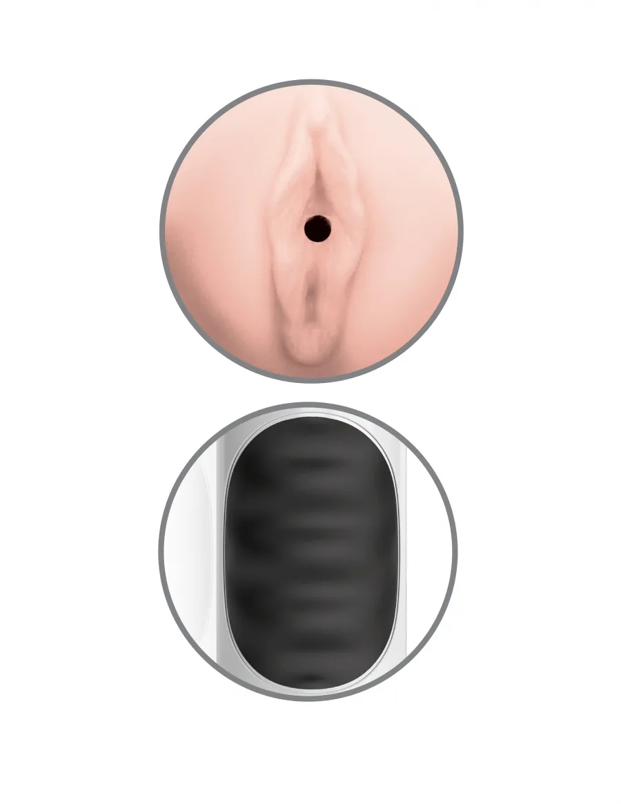Pipedream Products Extreme Toyz Mega Grip Vibrating Pussy Stroker