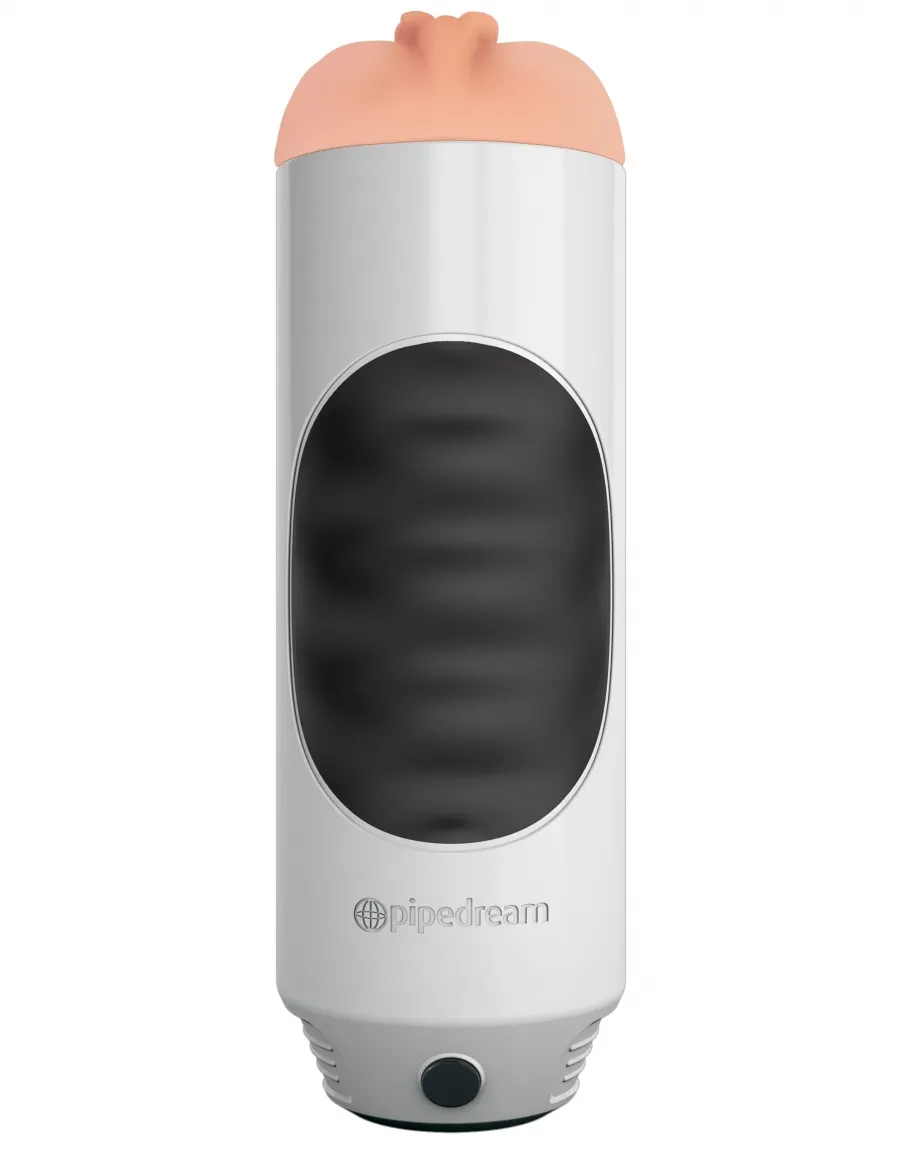 Pipedream Products Extreme Toyz Mega Grip Vibrating Pussy Stroker