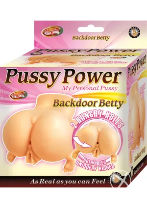 Pussy Power Backdoor Betty Flesh
