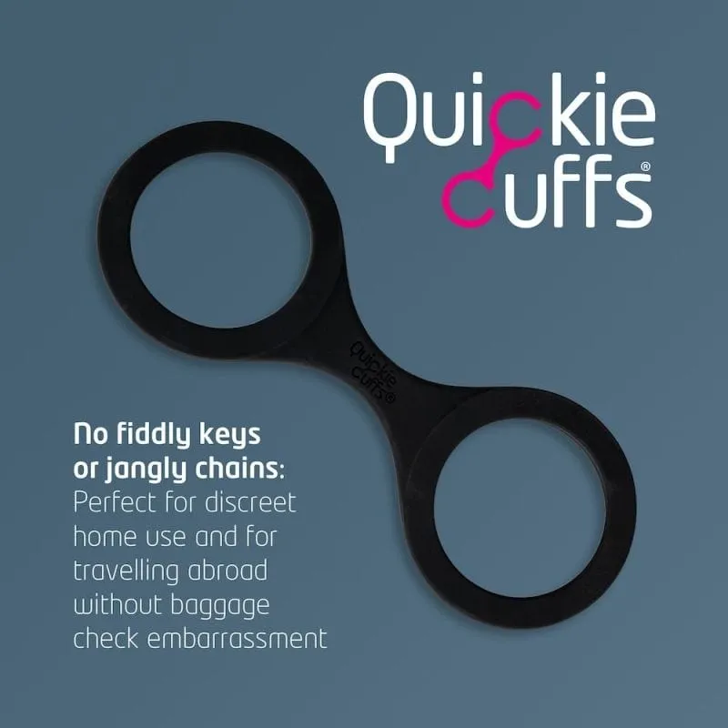 Quickie Cuffs Medium Silicone Handcuffs Restraints BDSM Bondage Sex Toy