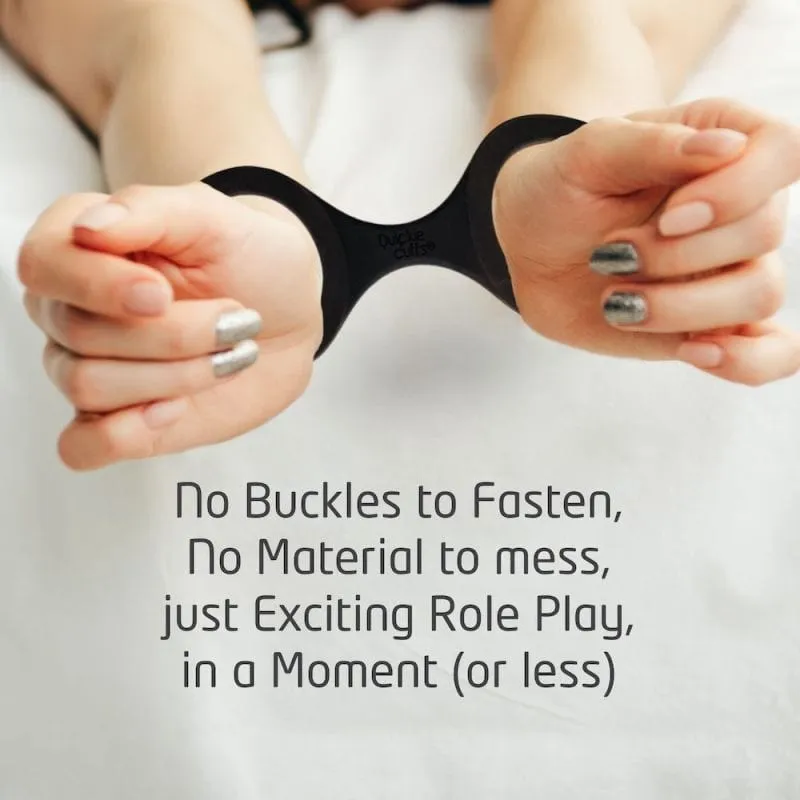 Quickie Cuffs Medium Silicone Handcuffs Restraints BDSM Bondage Sex Toy