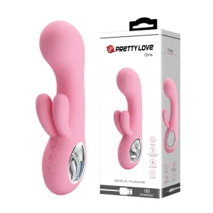 Rabbit Vibrator Soft Pink Chris 154mm