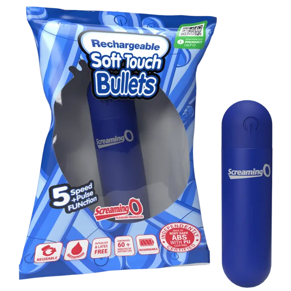 Rechargeable Soft Touch Bullet