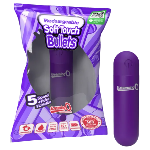 Rechargeable Soft Touch Bullet