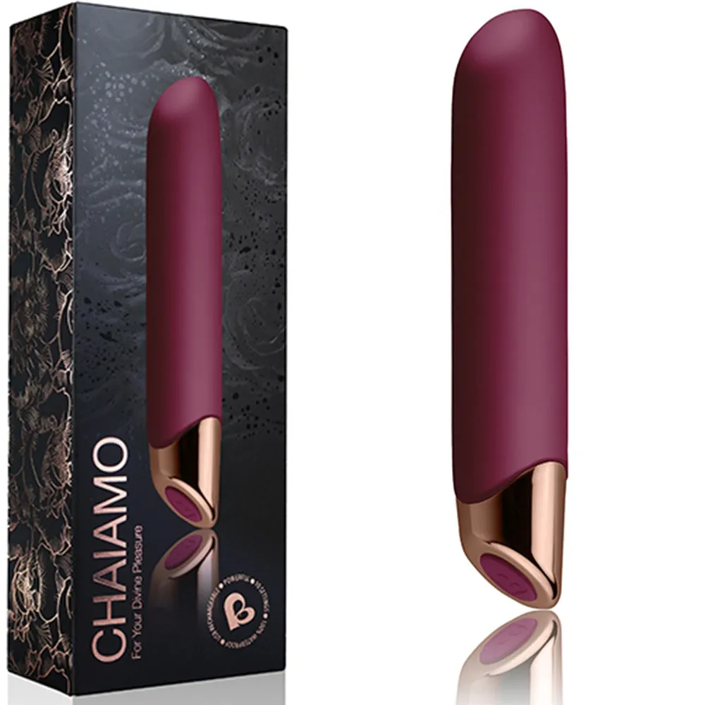 Rocks Off Chaiamo 6 POWERFUL Bullet Vibrator Luxury Vibe USB Adult Sex Toy