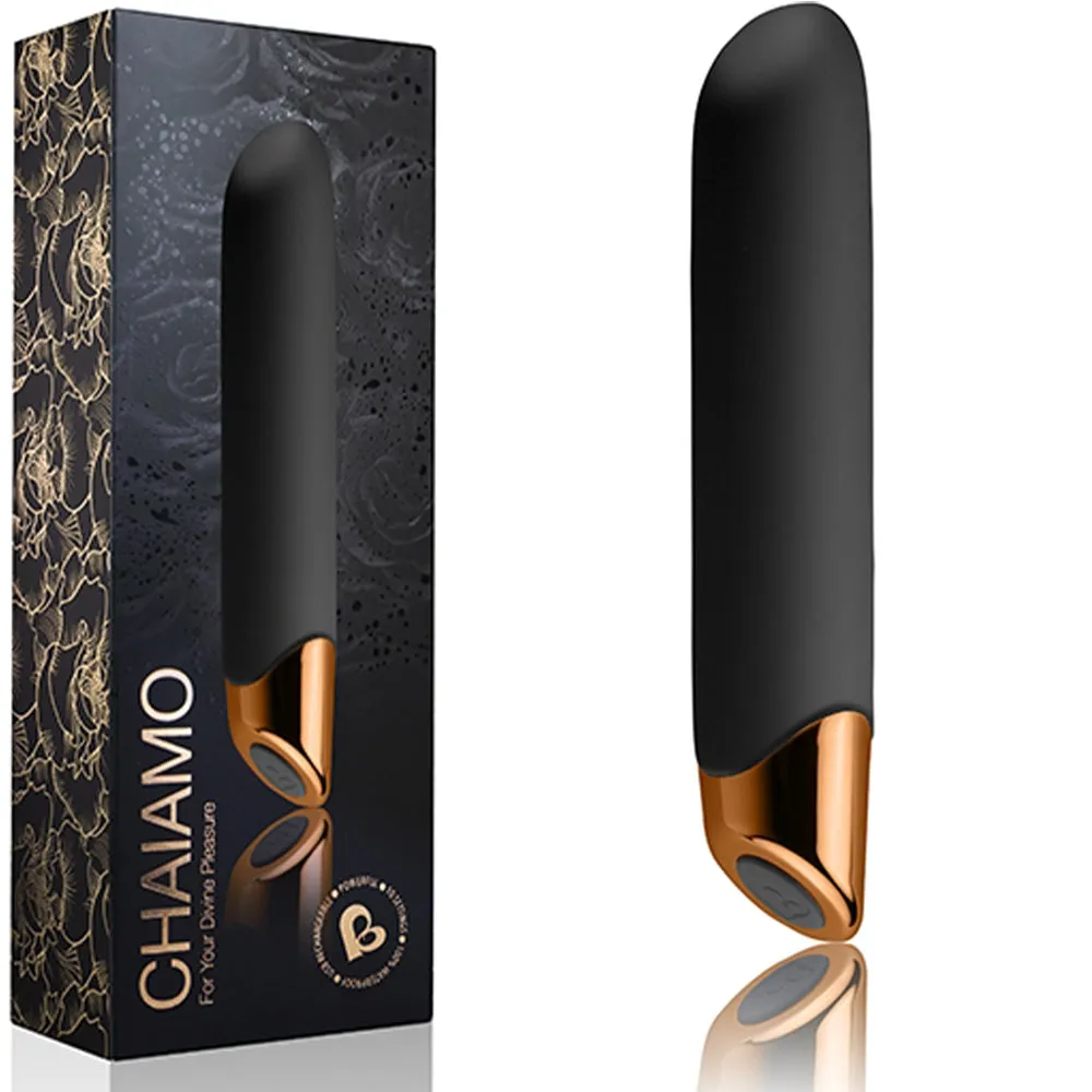 Rocks Off Chaiamo 6 POWERFUL Bullet Vibrator Luxury Vibe USB Adult Sex Toy