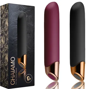 Rocks Off Chaiamo 6 POWERFUL Bullet Vibrator Luxury Vibe USB Adult Sex Toy